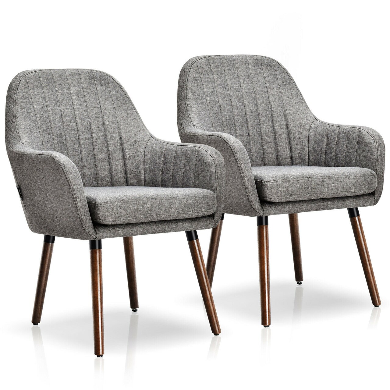 Fabric armchairs cheap deals